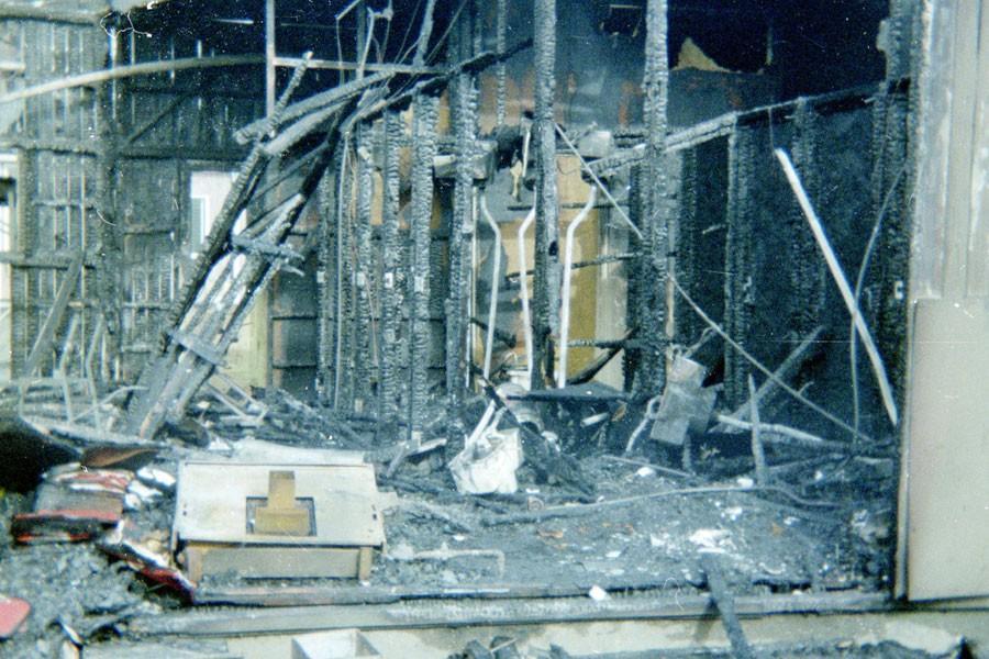 Slotervaart 03 Overtoomse Veld Scholenbrand 1963