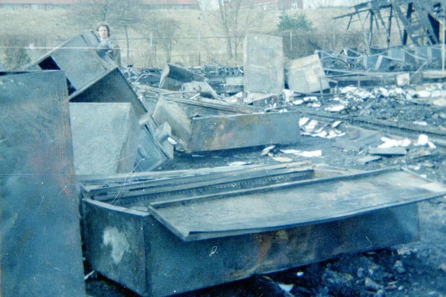 na de brand